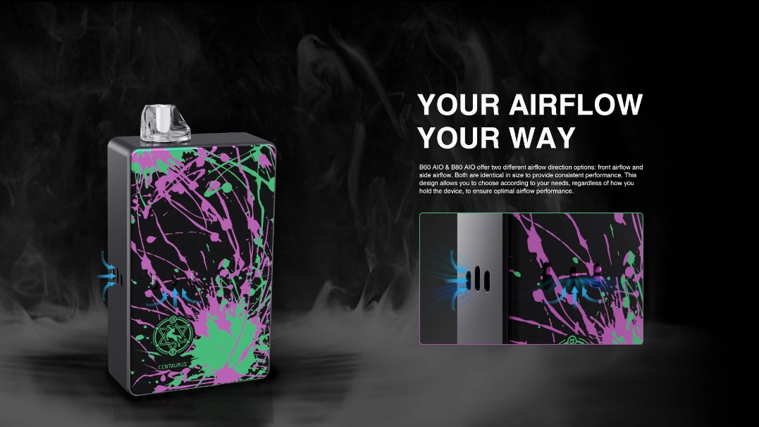 Lost Vape Centaurus B80 AIO-Kit - Nebel funkeln: Innovation trifft auf deutsche Präzision