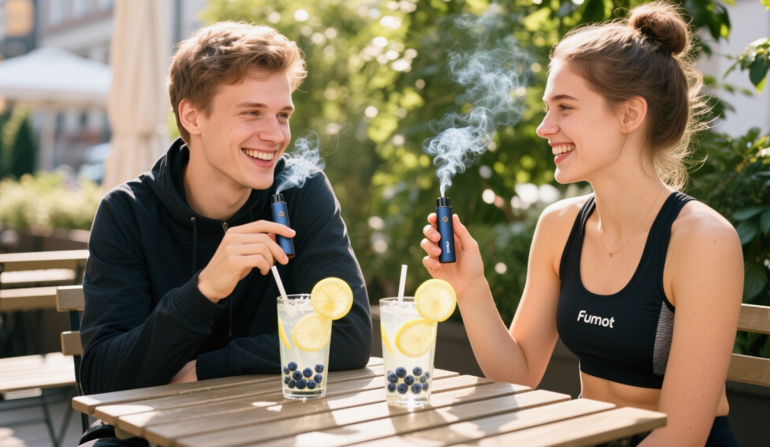 Fumot DTL 8000 Puffs Einweg-Vape-Pen – Blaue Himbeerzitrone: Ein Game-Changer im deutschen Vape-Markt?