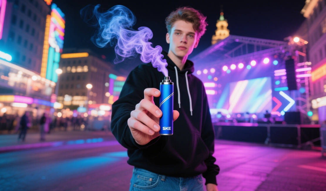SKE Amare Crystal One Einweg-Vapor Blaubeer-Summe: Ein Frischer Star im Deutschen Vaping-Markt