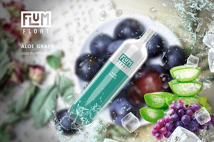 Der FLUM FLOAT 3000 Züge Einweg-Vaporizer - Aloe-Traube: Ein frischer Genuss für Schweizer Vaper im Jahr 2025