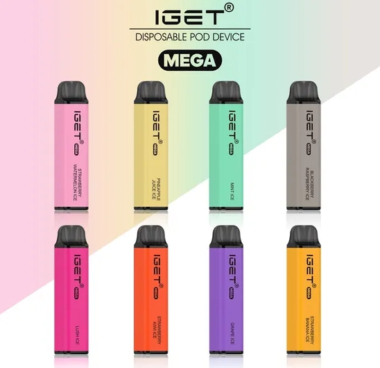 IGET Mega 3000 Züge Vape - Brombeer-Himbeer-Eis: Die Revolution des Geschmacks im deutschen Vaping-Markt 2025