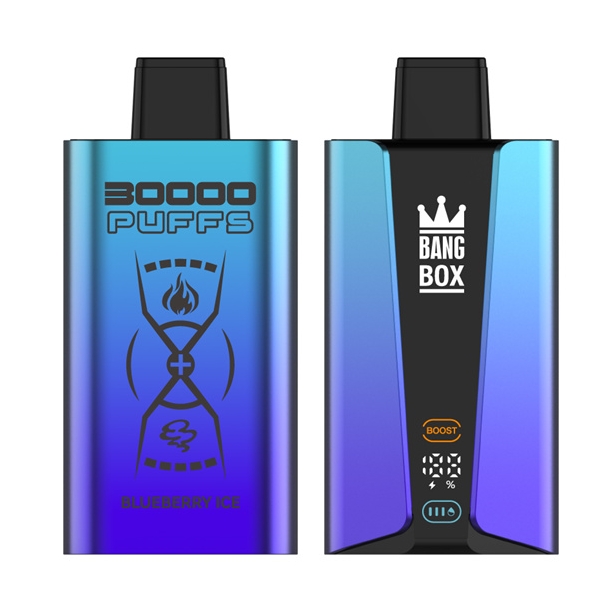 Bang Box 30000 Züge Smart Screen Vape - Blaubeereis: Der Alpine Tech-Titan für Österreichs Genießer