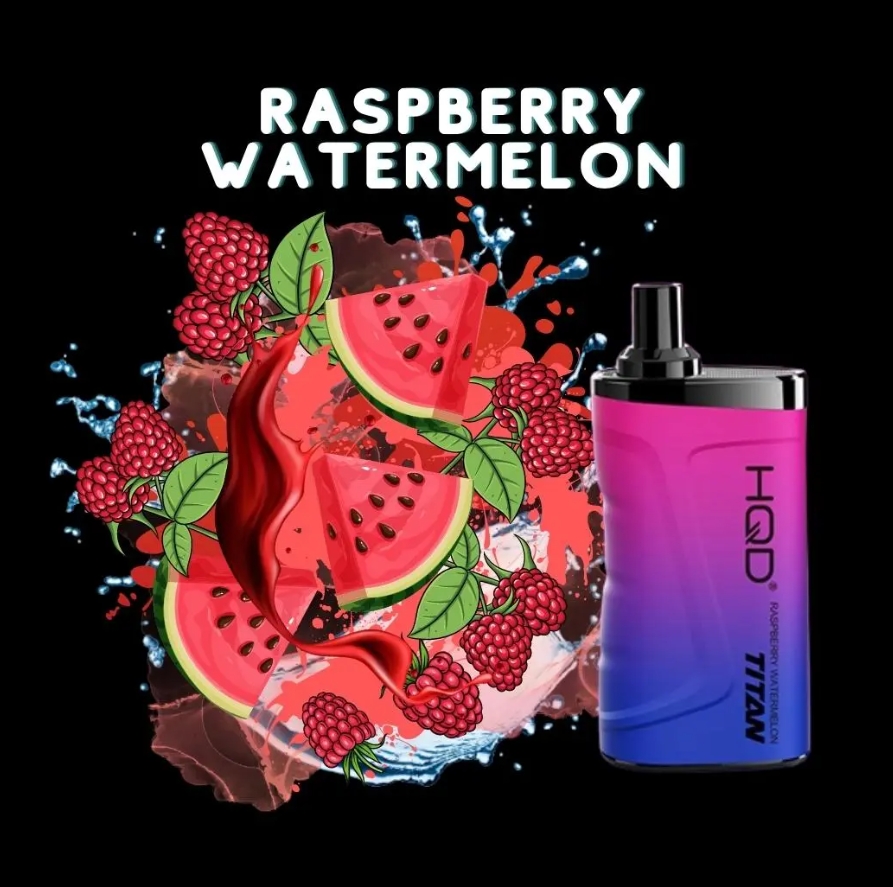 Der HQD TITAN 7000 in Himbeer-Wassermelone: Schweizer Präzision trifft auf fruchtige Urlaubslaune