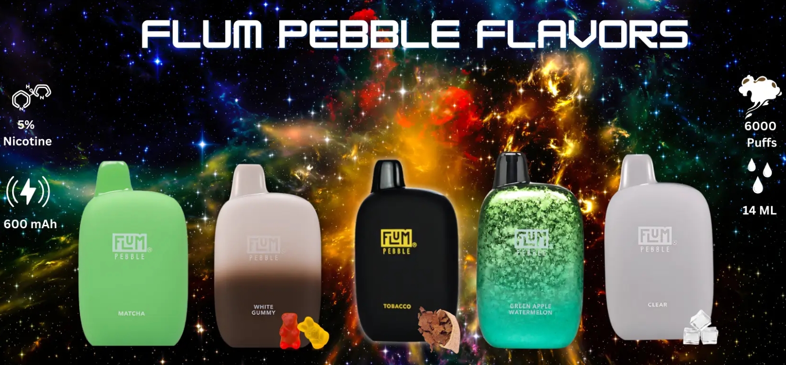 FLUM PEBBLES 6000 ZÜGE VAPE – Eisige Minze: Ihr Knackig-Frischer Begleiter für den Alltag in Österreich