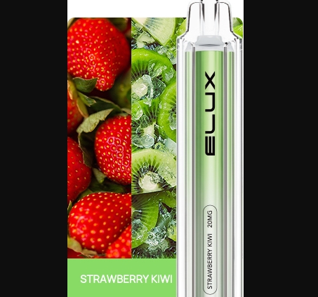 SKE Elux Cube 600 Puffs - Erdbeer Kiwi: Dein Sommer in einer Box? Entdeck die Frucht-Explosion!