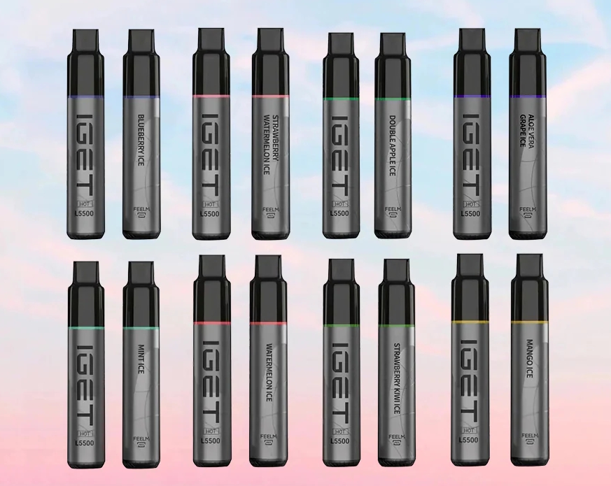 IGET Hot 5500 Züge Vape - Ananassaft: Sonnengereifte Tropenfrische für den deutschen Genießer