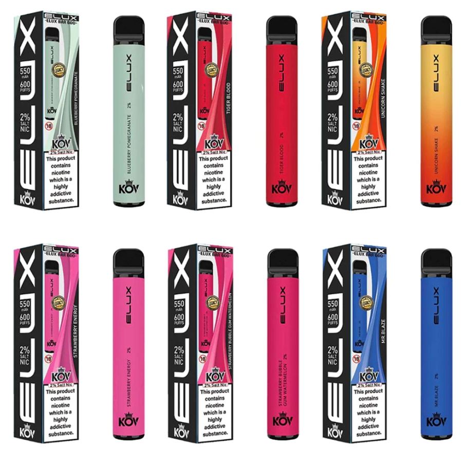 Apfel Pfirsich Perfektion: Dein Sommerbegleiter im Taschenformat - Der ELUX BAR KOV LEGACY 600 Puffs Vape