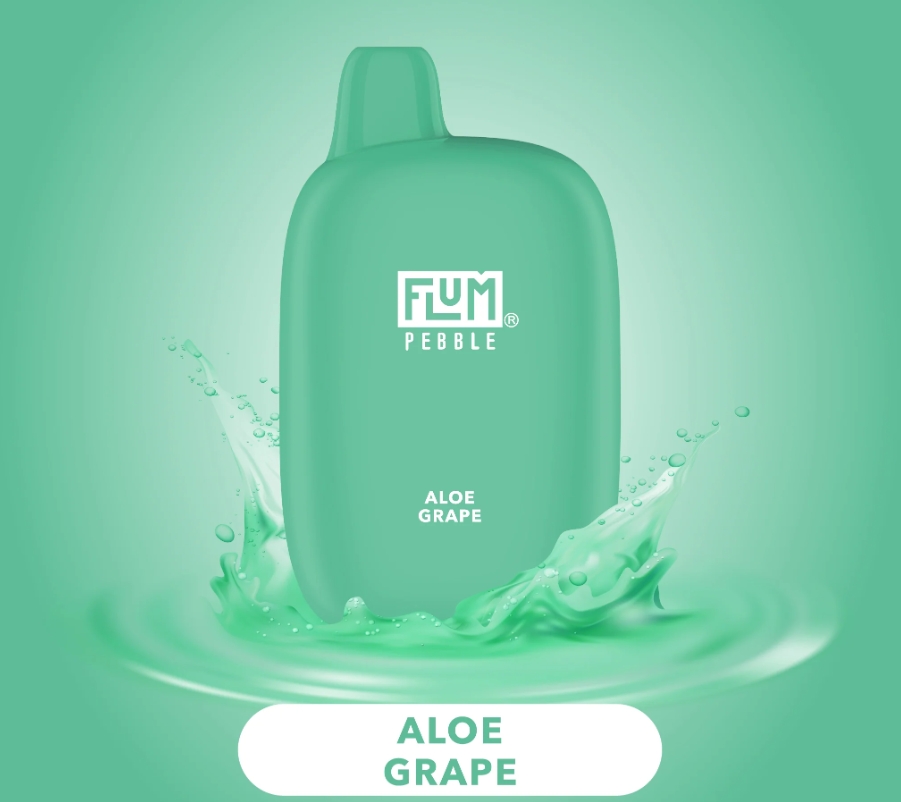 Der FLUM PEBBLES 6000 Züge Vape: Dein stylischer Begleiter für den perfekten Aloe-Traube-Genuss