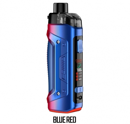 Der Unverwüstliche mit Herz: GeekVape B100 (Aegis Boost Pro 2) Pod Mod Kit in Blau Rot – Österreichs Alltagsheld für 2025