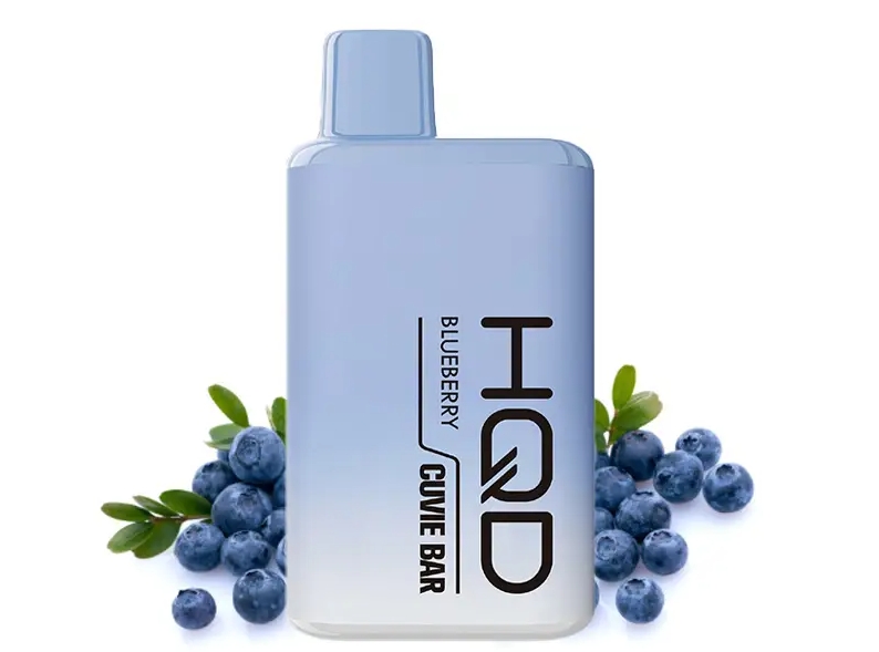 HQD CUVIE BAR 7000 Puffs Vape - Blaubeere: Schweizer Präzision trifft auf Beerenrausch