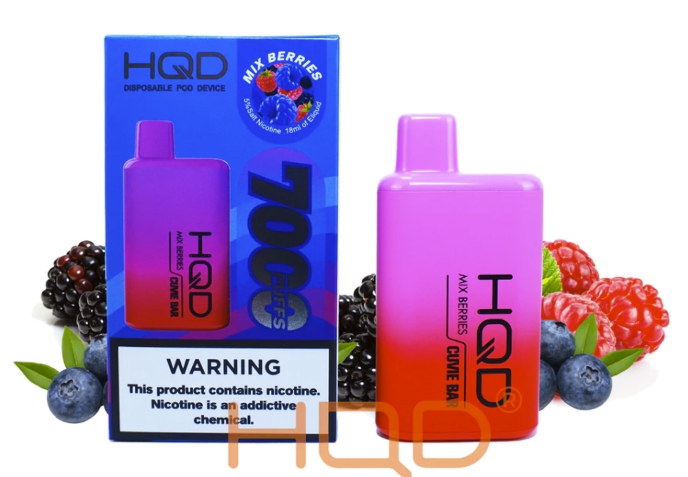 HQD CUVIE BAR 7000 Puffs: Der Beeren-Cocktail, der Österreichs Vaper begeistert