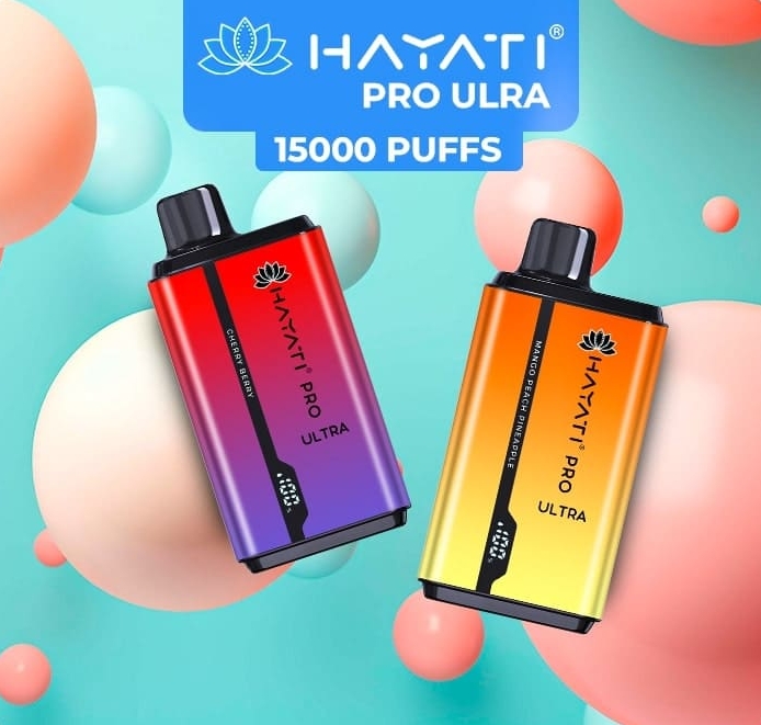 Hayati Pro Ultra 15000 Puffs Vape - Ananas-Fantasie: Ein Meisterwerk der Vaping-Welt