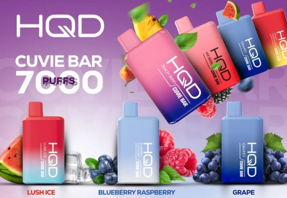 HQD CUVIE BAR 7000 Puffs: Der Beeren-Cocktail, der Österreichs Vaper begeistert